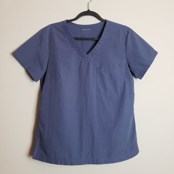 Medelita Classic Modern Fit Baltic 1-Pocket Scrub Top Small - Picture 1 of 12